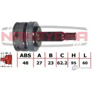Шрус внешний, к-кт NAKAYAMA 1425566984 OY45YR S NJ772NY MSQP0N