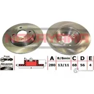 Тормозной диск передний