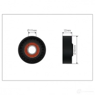 Натяжной ролик приводного ремня CAFFARO QLH O4 500081 5901812507921 3833881 - Изображение 5