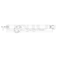 Амортизатор газовый задней подвески UNIO 1441312632 HEG7 12B SAB-10776