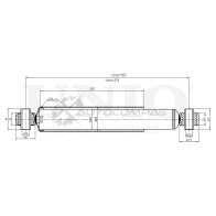 Амортизатор газовый задней подвески UNIO FL L15 1441312690 SAB-10459