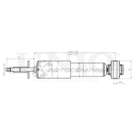 Амортизатор газовый задней подвески UNIO 1441312707 SAB-10515 O VUHX