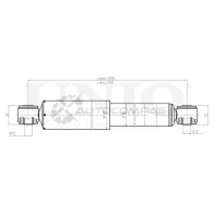 Амортизатор газовый задней подвески UNIO 3 N963 SAB-10504 1441312711