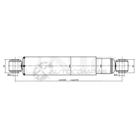Амортизатор газовый задней подвески UNIO L3Z68 JF SAB-10570 1441312736