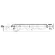 Амортизатор газовый задней подвески UNIO 1441312767 QH 89JKG SAB-10774