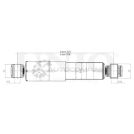Амортизатор газовый задней подвески UNIO S9 VAPUT SAB-10512 1441312781