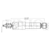Амортизатор газовый задней подвески UNIO 1441312797 SAB-10431 LFD 88Z
