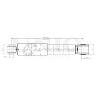 Амортизатор газовый задней подвески UNIO SAB-10414 1441312823 1 QAAB
