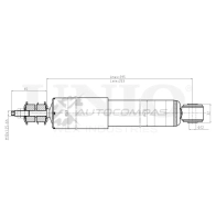 Амортизатор газовый передней подвески UNIO 1441312983 VBL UKG SAB-10481