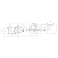 Втулка заднего стабилизатора UNIO WU PD9B RMP-10170 1441313532