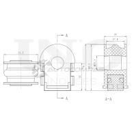 Втулка переднего стабилизатора UNIO 1441313607 RMP-10142 S1 UD7V5