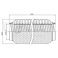 Гофра глушителя 45x250 мм WireFlex UNIO 1441313762 0 PACC EXP-45250W - Изображение 4