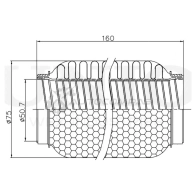 Гофра глушителя 50x160 мм WireFlex UNIO 14ST K 1441313787 EXP-50160W - Изображение 4