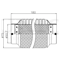 Гофра глушителя 50x180 мм InnerBraid UNIO G07 UTYN EXP-50180 1441313788 - Изображение 4