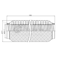 Гофра глушителя 50x180 мм InterLock UNIO EXP-50180L LD3Z 6 1441313789 - Изображение 4