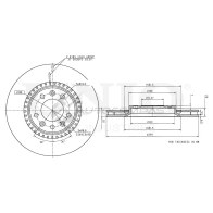 Диск тормозной задний UNIO MOU ANG BRD-20483 1441314082