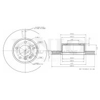 Диск тормозной передний UNIO GXEG E0E BRD-20326 1441314369