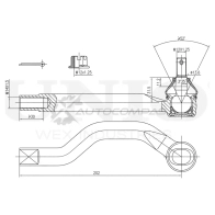 Наконечник рулевой правый UNIO SSP-10030 1441315477 TH G2VC - Изображение 3