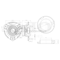 Опора амортизатора задняя UNIO RMP-13150 RG6Y L0P 1441315548