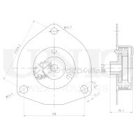 Опора амортизатора задняя UNIO 1441315560 211Y V2 RMP-13099
