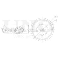 Опора амортизатора передняя UNIO 1441315592 FN YTA RMP-13157