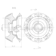 Опора амортизатора передняя UNIO RMP-13141 V62 TUMZ 1441315626