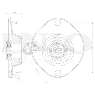 Опора амортизатора передняя правая UNIO 1441315686 OUIND DR RMP-13087