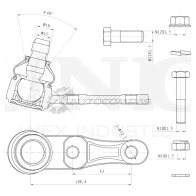 Опора шаровая передняя нижняя UNIO K RSVN0 1441315935 SSP-20034