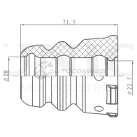 Отбойник переднего амортизатора UNIO F A1CQE DUC-40016 1441316059