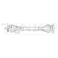 Привод в сборе передний правый UNIO CVJ-10125 1441316333 EHXZO G6