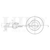 Проставка пружины задняя нижняя UNIO 1441316357 RMP-16110 WVI8B 3G