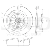 Проставка пружины передняя верхняя UNIO WD 6HA 1441316360 RMP-16107