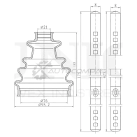 Пыльник ШРУСа (к-т) UNIO DUC-30130K N 356W0 1441316547