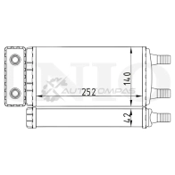 Радиатор отопителя UNIO RAD-20061 1441316652 3BCY K - Изображение 4
