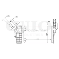 Радиатор отопителя UNIO S LU4SIC RAD-20015 1441316665 - Изображение 4