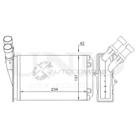 Радиатор отопителя UNIO 1441316671 78 X85 RAD-20029 - Изображение 5