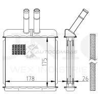 Радиатор отопителя UNIO FG LTXW RAD-20004 1441316690 - Изображение 4