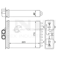 Радиатор отопителя UNIO 1441316703 26 65NZ RAD-20047 - Изображение 4