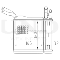 Радиатор отопителя UNIO BZ SRHL 1441316709 RAD-20031 - Изображение 4