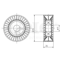 Ролик натяжной приводного ремня UNIO ZIYI JM TNS-10162 1441317251 - Изображение 3