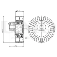 Ролик натяжной приводного ремня UNIO 6F2 IWTD TNS-10033 1441317270 - Изображение 3
