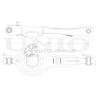 Рычаг подвески поперечный задний нижний UNIO SSP-40065 ZD UOGG8 1441317538 - Изображение 4