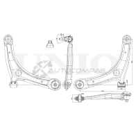 Рычаг подвески продольный передний нижний левый UNIO SSP-40048 K3T6JZ M 1441317692
