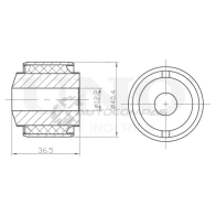 Сайлентблок внешний задней тяги UNIO RMP-20012 U5 ZPVS 1441317723