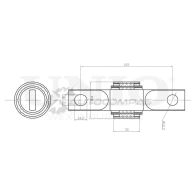 Сайлентблок внутренний заднего верхнего рычага UNIO RMP-20500 5ZB W4P0 1441317736