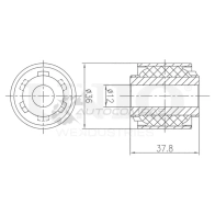 Сайлентблок заднего рычага UNIO W 11GGY RMP-20201 1441317866