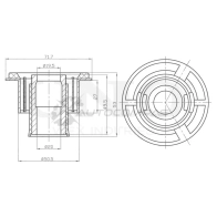 Сайлентблок задней балки UNIO RMP-20593 1441317896 ZQ9V J7N