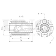 Сайлентблок задней цапфы UNIO 1441317966 FTUX R RMP-20557