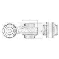 Сайлентблок задний переднего нижнего рычага UNIO 8S61R 46 1441318035 RMP-20033