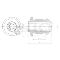 Сайлентблок переднего верхнего рычага UNIO 1441318159 G9 HKB RMP-20598